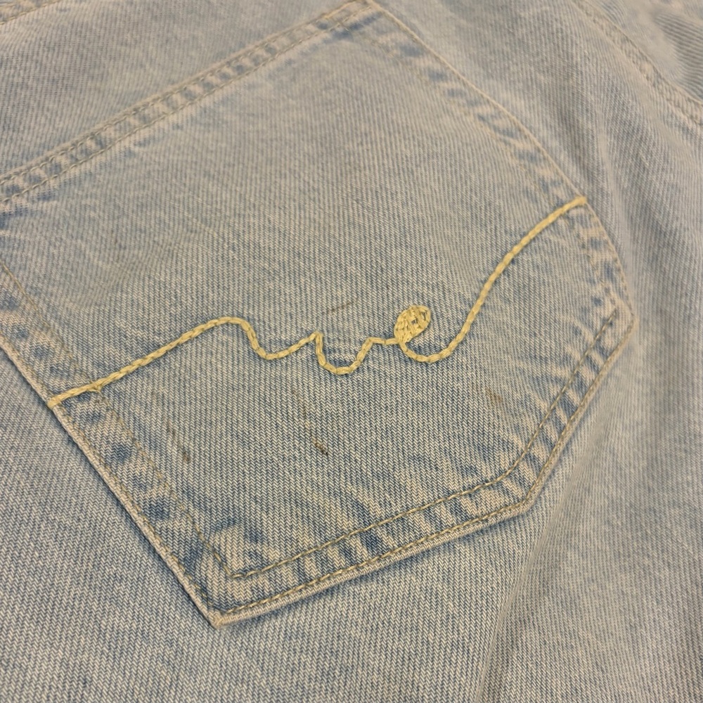 FREE PEOPLE WE THE FREE TIPPI DENIM SHORTS - Picture 11 of 11